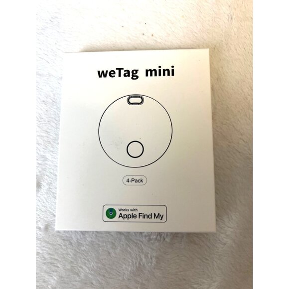 Air Tracker Tags- 4 Pack, New Bluetooth Tracker Works with Apple Find My APP -iO - Picture 2 of 10